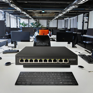 Conmutador Ethernet RJ45 SYONG de 8 Puertos y 100 Mbps, Conexión de Alta Velocidad, Plug and Play, Carcasa de Hierro, Compatible con MDI/MDIX, Dúplex Automático y Control de Velocidad - Product Image 3