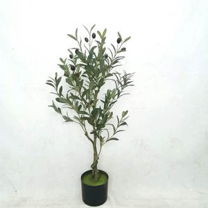 90cm 120cm 150cm 180cm 210cm 240cm Plantes en pot en plastique Faux Décoration d'intérieur <span class=keywords><strong>Olivier</strong></span> artificiel - Product Image 3