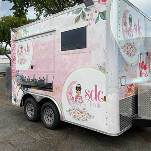 Kiosque de camion de nourriture à flux d'air pour centre commercial Remorque de nourriture entièrement équipée pour <span class=keywords><strong>restaurant</strong></span> - Product Image 3
