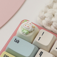 2025 MG Cute Little Girl Artisan 3D Resin Custom Keycaps Model KC-104 ESC Keycap for Mechanical Keyboard