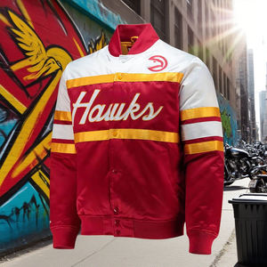 <span class=keywords><strong>Para</strong></span> Filadelfia <span class=keywords><strong>para</strong></span> Eagles Bomber Jacket <span class=keywords><strong>para</strong></span> hombres Starter Style Coat Bordado Stand Loose <span class=keywords><strong>American</strong></span> - Product Image 3