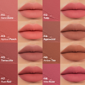 O.TW o.o 2025 mới nhãn hiệu riêng không thấm nước nhung lỏng mờ Son môi không dính không phai Son bóng dưỡng ẩm môi men - Product Image 5