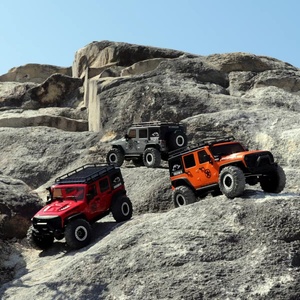 RGT 1/10 Rock Cruiser EX86100V3 Véhicule tout-terrain électrique 2.4G Wrangler RC Crawler pour Power RTR Gift Charger - Product Image 5