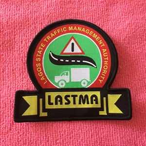 Patch tissé pour tente à <span class=keywords><strong>coin</strong></span> rond à bordure surmontée, badge de vêtement en textile lavable en matériau épais pour vêtements - Product Image 6