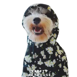 Quần Áo vật nuôi Hoodie Thời Trang Dạo Phố chó Áo thể thao trang phục sang trọng quần áo vật nuôi Chow Chow Teddy Bulldog