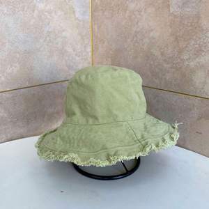 Trendy Women's Frayed Brim Bucket <b>Hat</b> Big Distressed Cotton Sunhat <b>for</b> Fishing Casual Travel-Wholesale - Product Image 3