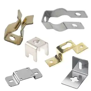Raw Brass Steel Metal Bracket Stamping Suppliers Deep Draw Copper Customized Stamped Metal Sheets parts