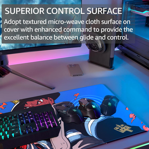 Diseño de inspiración japonesa resistente a los líquidos superficie ultrasuave seguimiento preciso alfombrilla para ratón gaming - Product Image 4