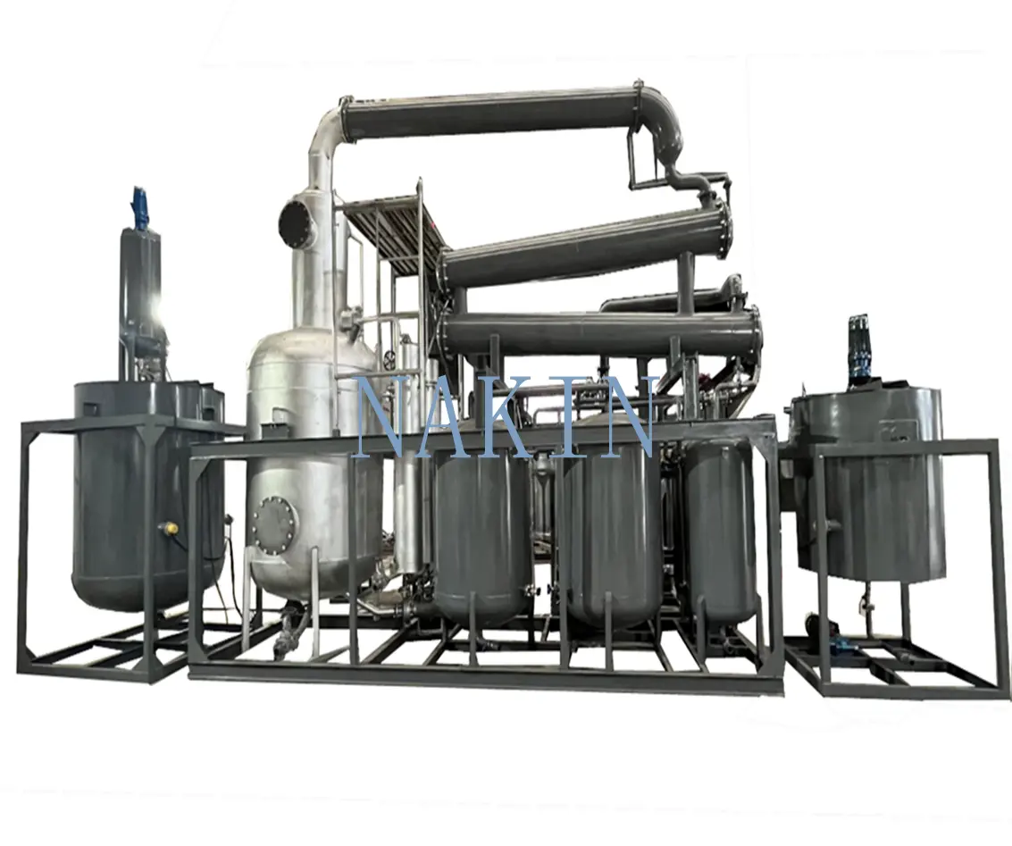 Energy-saving Oil Purifier / Black Waste Oil Recycling Machine