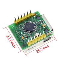 Modul jaringan W5500 perangkat keras penuh TCP/IP protokol tumpuk Ethernet 51/STM32 pengontrol mikro
