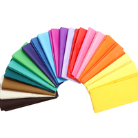 Vente en gros de papier de soie coloré non couché au design professionnel pour l'impression d'emballages de vêtements pour le bricolage, les photos et l'artisanat