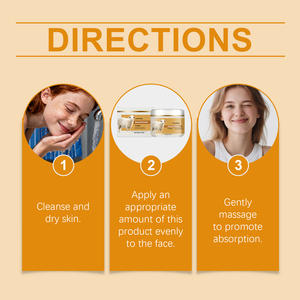 Crema Viso all'Ingrosso con Placenta di Pecora, Idratante e Nutriente, Prodotto per la Cura della Pelle con Vitamina, Riparazione Delicata per il Viso Femminile - Product Image 5