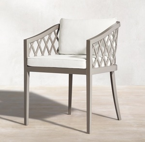 Ensemble de mobilier de jardin en aluminium imperméable pour l'extérieur, résistant aux intempéries, chaises et tables de salle à manger pour patio, acceptant les commandes personnalisées - Product Image 4