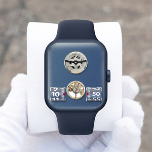 Montre-bracelet automatique mécanique pour homme, personnalisée OEM, unique, avec cadran carré, mouvement à rouleaux, verre saphir, bracelet en caoutchouc, sans logo, fabrication sur mesure - Product Image 1