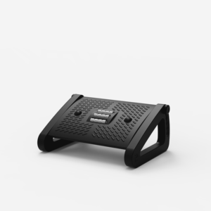 डेस्क एडजस्टेबल आराम के तहत एर्गोनोमिक प्लास्टिक डॉट्स रोलर्स के साथ - Product Image 4