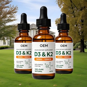 Suplemento Líquido de Vitamina D3 y K2 OEM 5000UI 120MCG con Aceite MCT Omega-3 60ML, Apoyo Natural para los Huesos - Product Image 5