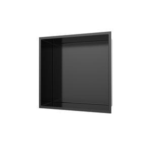 Bol simple en bois de bourgogne noir, accessoires décoratifs, pour shampoing - Product Image 1