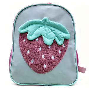 Sac à dos de voyage grande capacité avec logo personnalisé 2026, motif <span class=keywords><strong>fraise</strong></span>, pour étudiants (filles et garçons) du collège - Product Image 1
