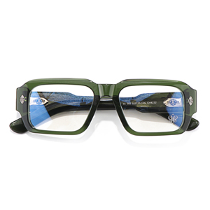 Dày rắn màu đen vàng quang theo toa lão thị Punk phong cách bướm hình dạng Y2K thời trang đọc biểu tượng tùy chỉnh kính khung - Product Image 6