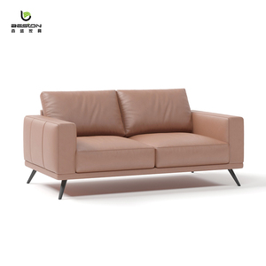 Juegos de sofás de recepción <span class=keywords><strong>baratos</strong></span>, muebles de cuero PU para habitación de oficina, sofá moderno de cuero de dos asientos para la Oficina - Product Image 1