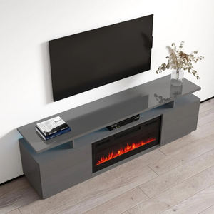 Muebles para Sala de Estar Soporte de TV y Mesa con Chimenea de Lujo Moderno para TV de 65 Pulgadas - Product Image 3