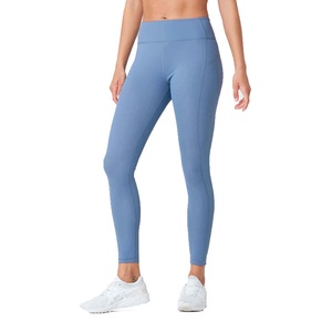 Pantalon de yoga et de course pour femme, taille haute élastique, longueur intégrale, respirant, en Spandex/Nylon 250-300 GSM, extensible dans quatre directions, imprimé, écologique - Product Image 1