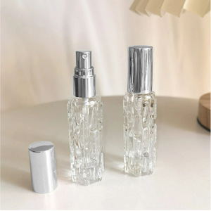 Flacon de parfum vide en verre de 10 ml, rechargeable, mini flacon échantillon, atomiseur de parfum portable pour voyage, flacon cosmétique - Product Image 2