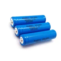 Batterie LiFePO4 Rechargeable defr-power, 14500 V, 3.2 mAh, AA, pour torche, 500