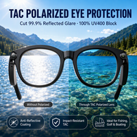 Lunettes Intelligentes IA UV400 avec Caméra 1080P, Stabilisation d'Image, Traduction en Temps Réel, Assistant Vocal, Appels Téléphoniques, Lecteur de Musique, IP67