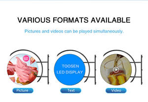 Toosen Venta caliente P1.5 P1.8 P2 P2.5 P3 P4 P5 Forma de círculo redondo Pantalla LED Publicidad interior Pantalla de video creativa - Product Image 3