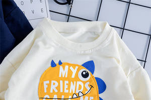 Vêtements en dropshipping : Tenues animales pour enfant, T-shirts dinosaures à manches longues et pantalons de lutin en coton - Product Image 2