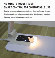 Lampe de bureau LED professionnelle OEM 12W en aluminium de qualité AA pour projets
