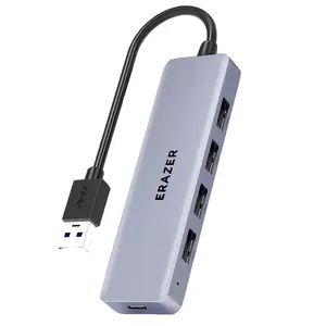 Lenovo erazer USB3.0 Splitter Docking Station Mở rộng 4-Port Hub 5-in-1 chuyển đổi Adapter Type-C