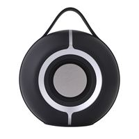 Kasinuo 333 Bonnes Ventes Mini Haut-Parleur BT Affichage des Lumières RVB Haut-Parleur de Basse Sphérique Sans Fil Portable 10W Haut-Parleur USB/TF/AUX/BT
