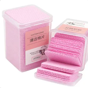 Lingettes pour ongles en coton pelucheux, pour la bouche de la bouteille de colle, 300/200 pièces