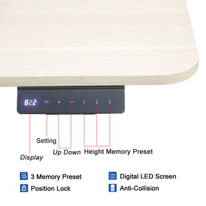 Điện Chiều Cao Có Thể Điều Chỉnh Ngồi Đứng Máy Tính Chơi Game Nhà Đồ Nội Thất Văn Phòng Nâng Cao Bàn Làm Việc PC Nghiên Cứu Bảng - Product Image 4