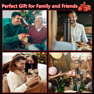 Bouteille <span class=keywords><strong>Isotherme</strong></span> Professionnelle Portable de 1 L, en Acier Inoxydable, Garde Chaud Froid, avec Isolation Sous Vide, Thermos - Product Image 6