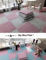 Tapis de jeu pour bébé en velours EVA personnalisé, nouveau design, tapis de puzzle DIY, tapis de sol pour la maison, décoration de salon, fabriqué à la machine