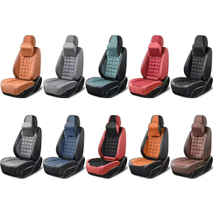 Housse <span class=keywords><strong>de</strong></span> siège en cuir entièrement fermée toutes saisons Coussin épais à cinq places <span class=keywords><strong>de</strong></span> <span class=keywords><strong>luxe</strong></span> universel 2 ans - Product Image 2