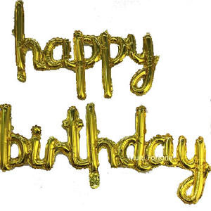 Fête d'<span class=keywords><strong>anniversaire</strong></span> <span class=keywords><strong>gonflable</strong></span> Décoration de Noël Lettres jointes Colorées UN Script Ballons en aluminium 16 pouces Garçon ou Fille Bébé - Product Image 6