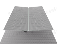 Offre Spéciale : Système de Carport Solaire Personnalisable HBGenix S-02, Finition Anodisée, Durée de Vie 20-25 Ans, Idéal pour les Parkings Autoroutiers