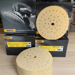 6 <span class=keywords><strong>carta</strong></span> <span class=keywords><strong>vetrata</strong></span> inporosa 150 MM disco di levigatura a grana umida e secca <span class=keywords><strong>MIRKA</strong></span> levigatrice <span class=keywords><strong>carta</strong></span> <span class=keywords><strong>vetrata</strong></span> originale finlandia - Product Image 3