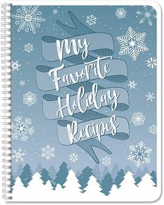 Livre <span class=keywords><strong>de</strong></span> <span class=keywords><strong>recettes</strong></span> <span class=keywords><strong>de</strong></span> vacances/Mes <span class=keywords><strong>recettes</strong></span> <span class=keywords><strong>de</strong></span> vacances préférées/Remplissez le journal <span class=keywords><strong>de</strong></span> <span class=keywords><strong>recettes</strong></span>, Wire-O - 100 pages, 8.5 ''X 11'' - Product Image 1