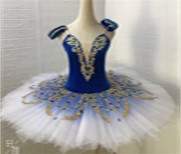 Nouveaux costumes de ballet tutu bleu royal pour filles. Nouveau TUTU-32