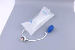 KK 제조 최고 품질의 ICU 커프 TPU 소재 가시성 플라스틱 압력계 1000ml 재사용 가능한 압력 주입 가방 - Product Image 6