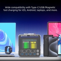 Chargeur rapide GaN 8 ports MECHANIC G-POWER 160W PD QC 4C 4A pour iPhone 1716 – Réparation d'équipements électroniques, charge rapide