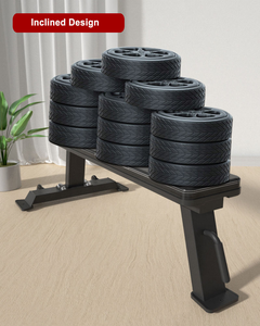 6-in-1 Commercial Gym Machine Multi-Function Durable Adjustable Stainless Steel Frame <b>Foldable</b> Flat/Incline <b>Bench</b> Safety - Product Image 3