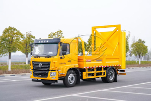 Camion de sécurité routière MASH TL-3 Standard avec coussin anti-choc, Dongfeng 4x2 100K, véhicule tampon anti-collision pour l'entretien routier - Product Image 6