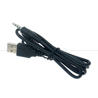 Câble d'extension audio USB vers jack 3,5 mm 4 pôles TTRS DC avec conducteur en cuivre pur pour haut-parleur de voiture, écouteurs, imprimante et ordinateur