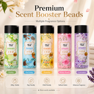 Perles de parfum HuaYu 200g Lavande Rose Jaune Violet Parfum longue durée et adoucissant pour la maison - Product Image 6